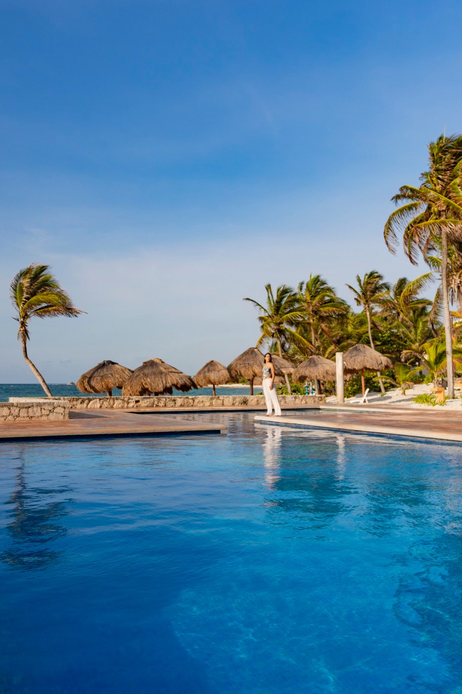 Pool at Grand Oasis Tulum Riviera Hotel