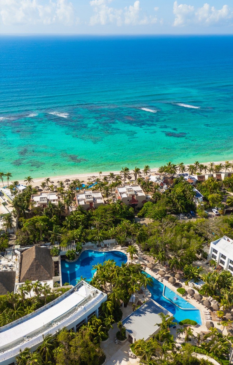 Panoramic Photo of Grand Oasis Tulum Riviera Hotel